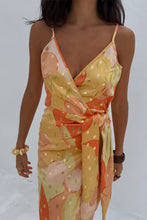 Load image into Gallery viewer, Apricot Strappy Vienna Dress