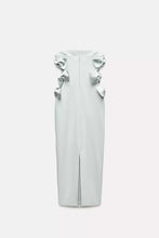 Load image into Gallery viewer, MIDI DRESS WITH SATIN BOWS