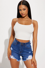 Load image into Gallery viewer, Chantelle Cropped Cami - White
