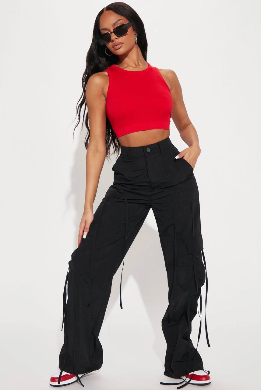 No strings attached parachute pants