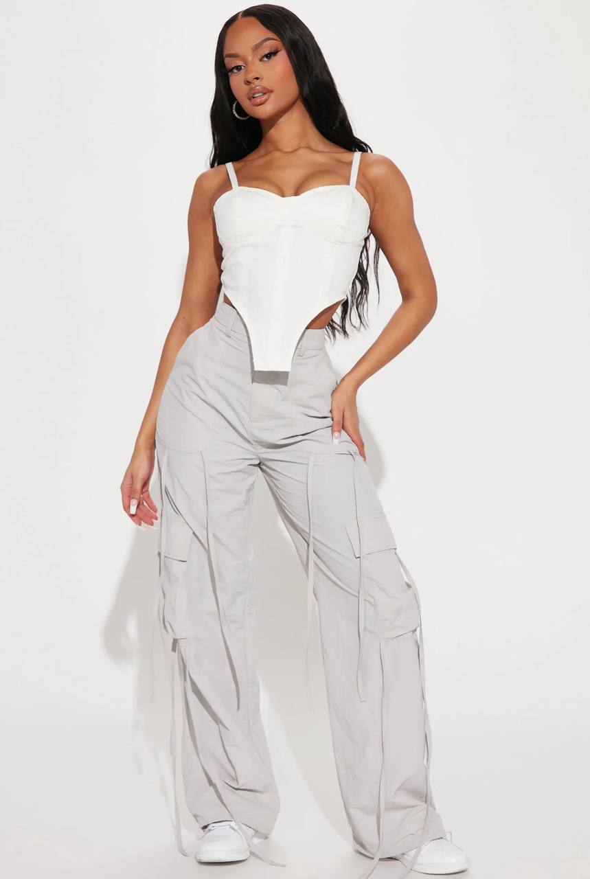 No strings attached parachute pants