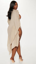 Load image into Gallery viewer, Cover-Up Kimono Taupe
