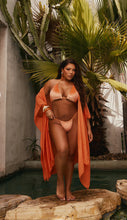 Load image into Gallery viewer, Cover-Up Kimono Orange
