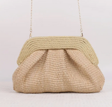Load image into Gallery viewer, Woven Straw bag Beige
