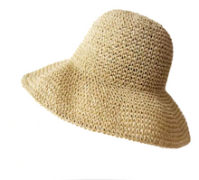 Load image into Gallery viewer, Floppy Straw Hat
