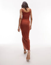 Load image into Gallery viewer, Top Shop Orange Bodycon Dress
