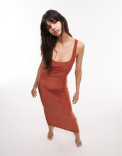 Load image into Gallery viewer, Top Shop Orange Bodycon Dress
